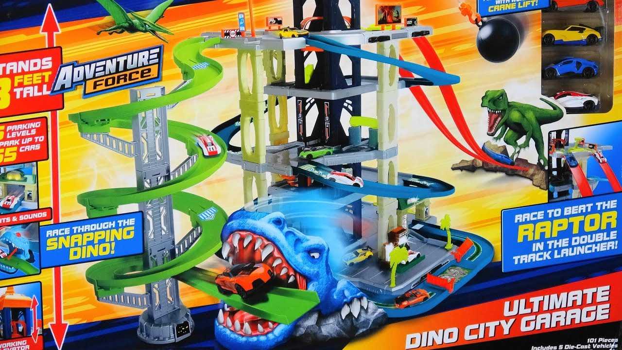 adventure force ultimate dino city garage instruction manual