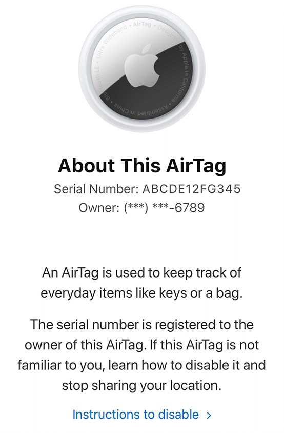 apple airtag instruction manual