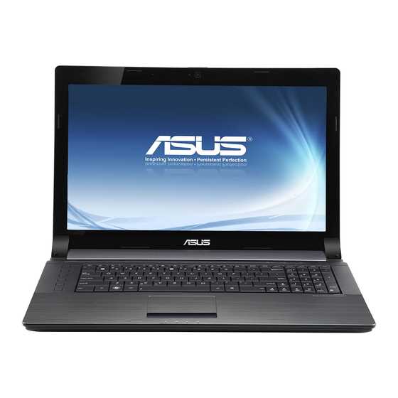 asus laptop instruction manual