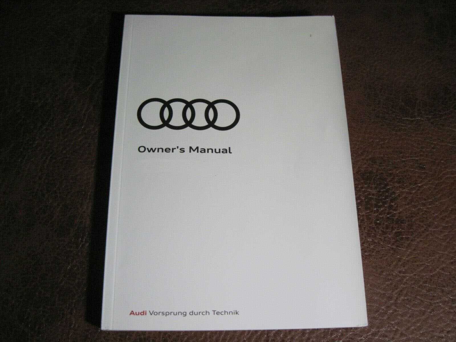 audi a3 instruction manual