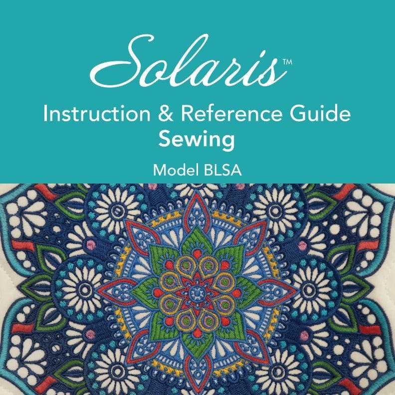 babylock solaris instruction manual