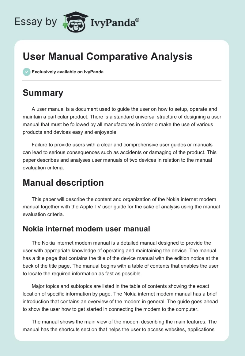 bad instruction manual examples