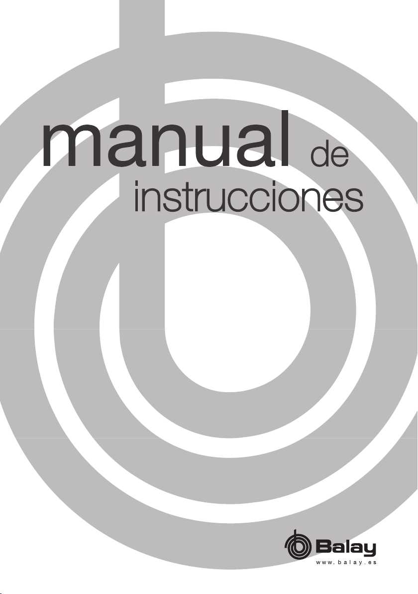 balay instruction manuals in english