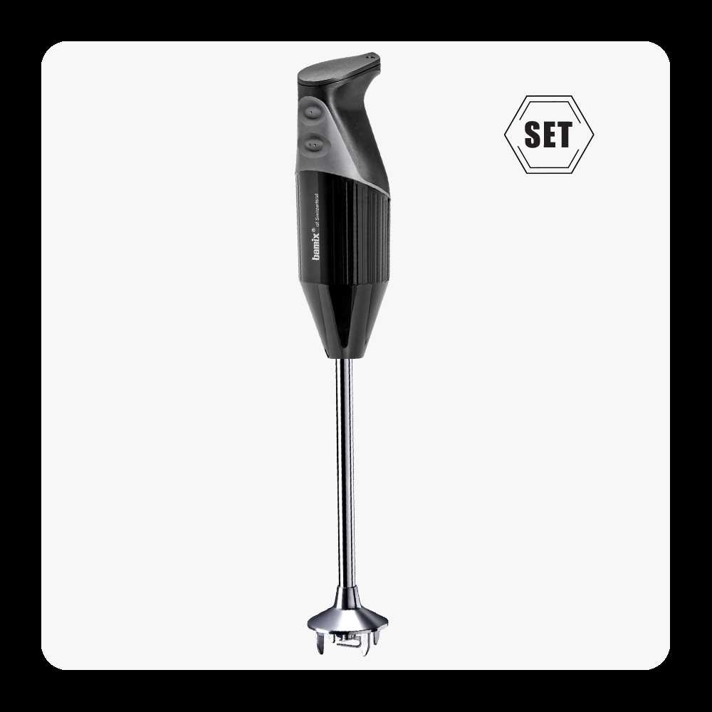 bamix immersion blender instruction manual