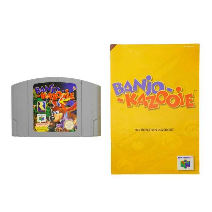 banjo kazooie instruction manual