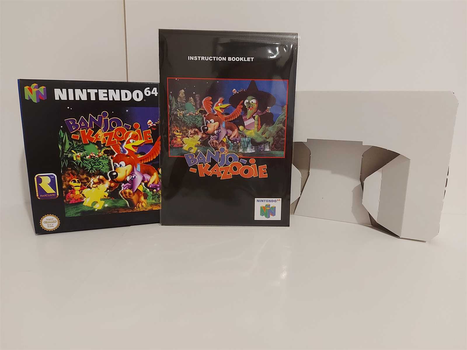 banjo kazooie instruction manual