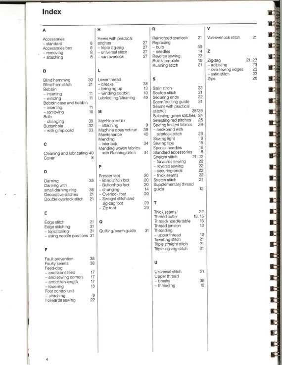 bernina 1010 instruction manual