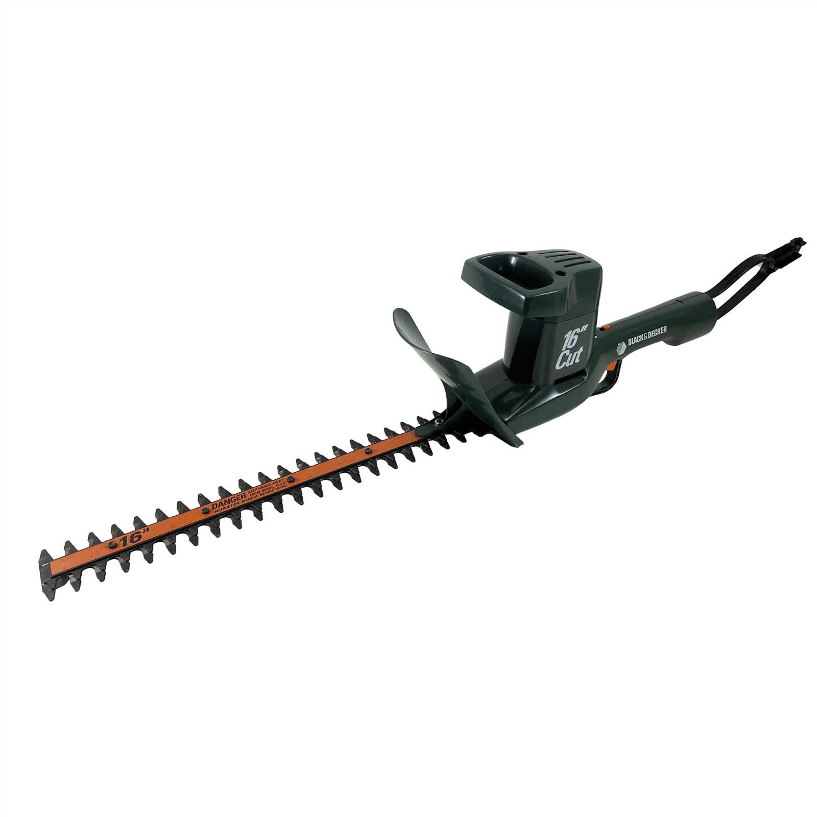 black and decker hedge trimmer instruction manual