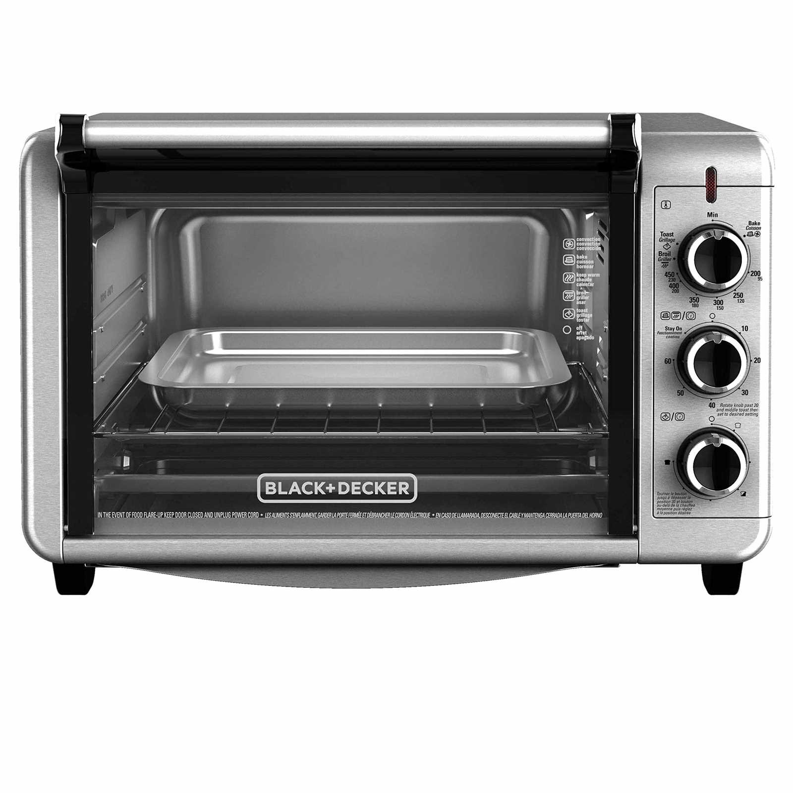 black and decker toaster oven instruction manual