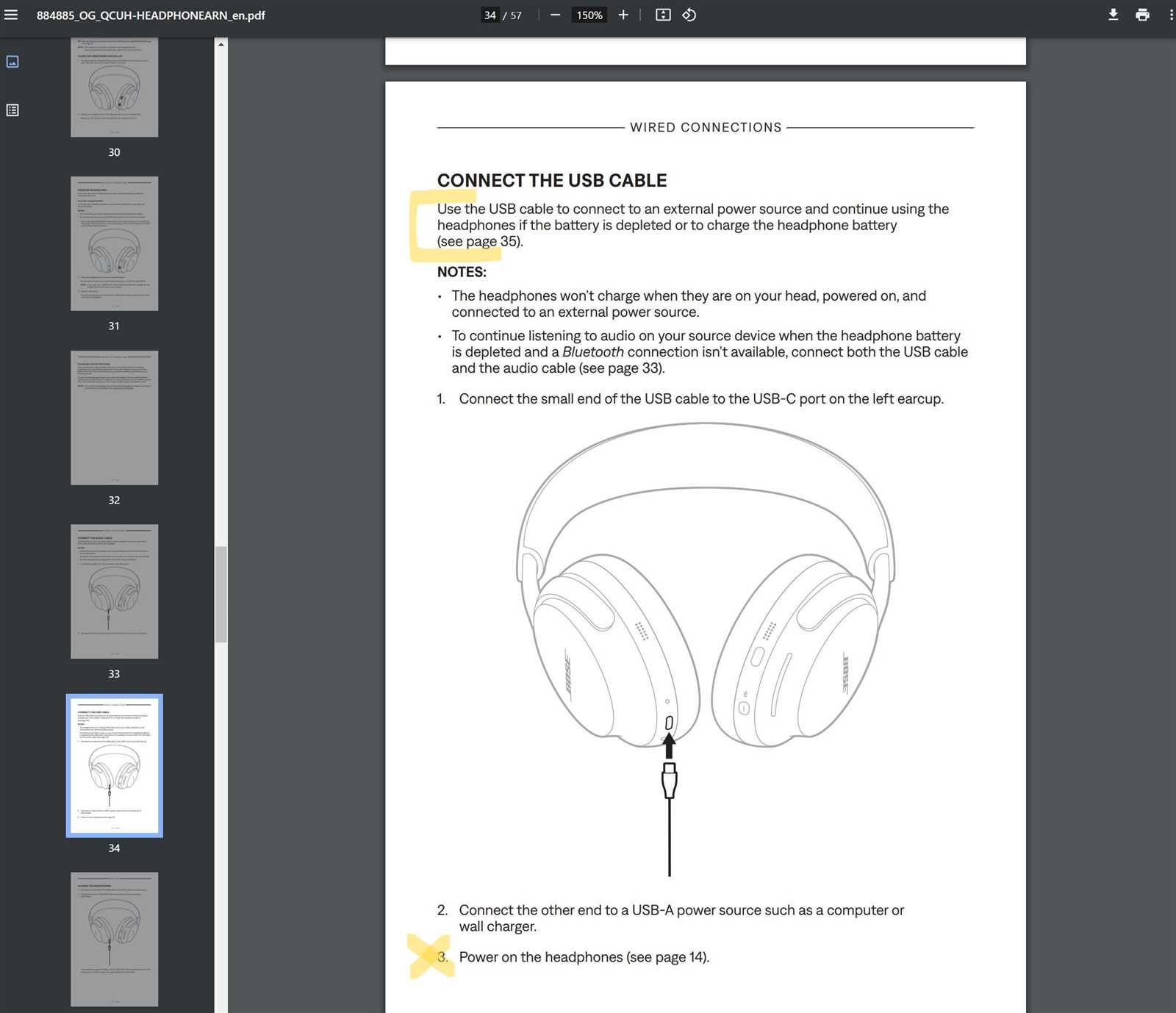 bose noise cancelling headphones instruction manual