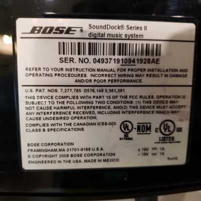 bose sounddock series 2 instruction manual