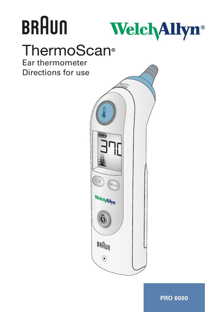 braun thermoscan instruction manual