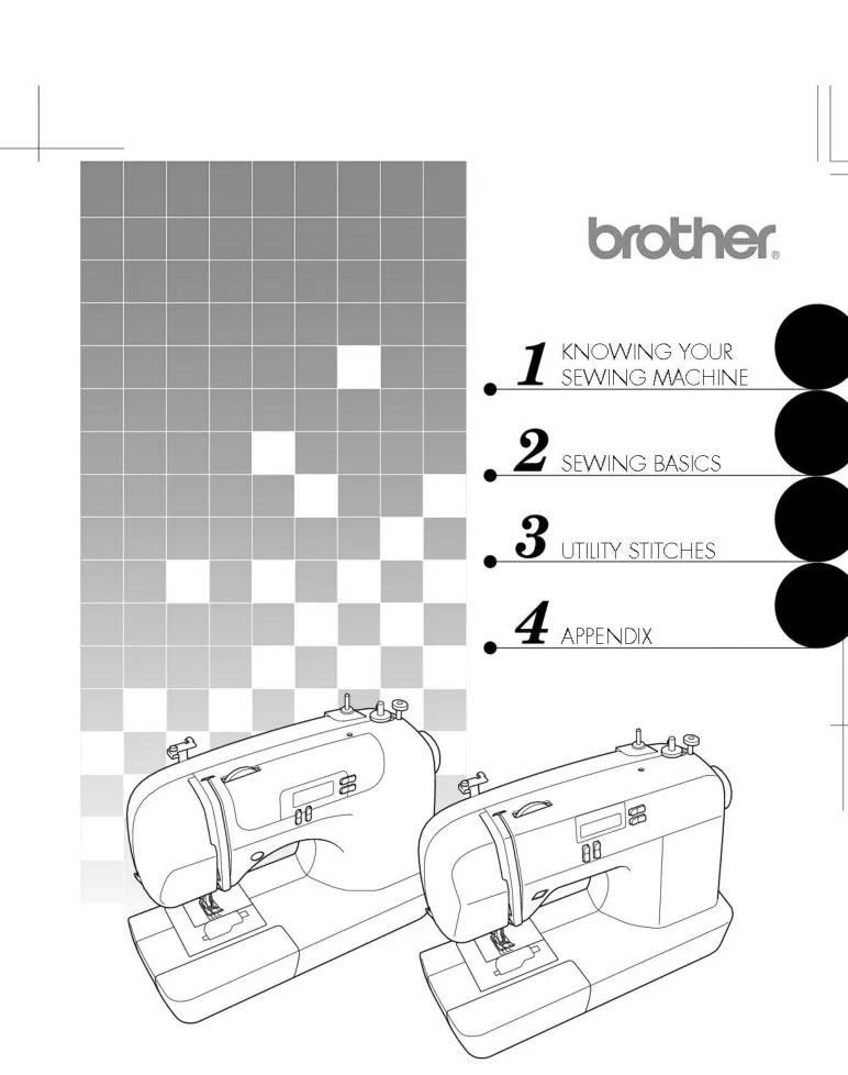 brother ce 4000 instruction manual