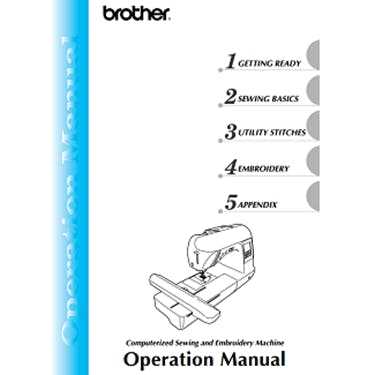 brother ce 4000 instruction manual