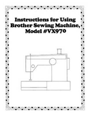 brother ce 4000 instruction manual