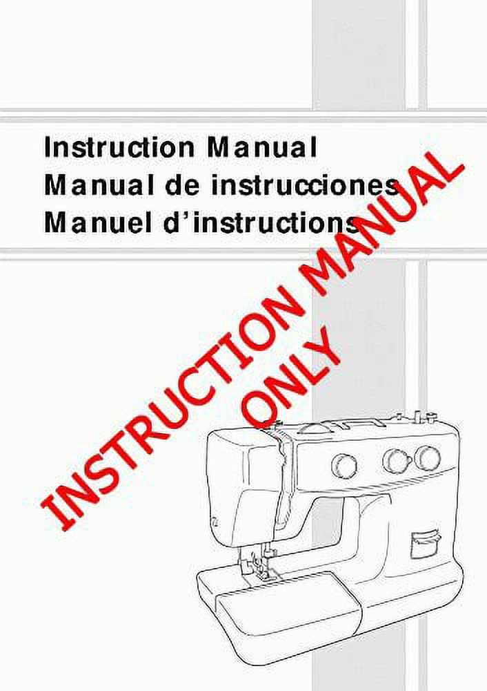 brother xl 5500 instruction manual