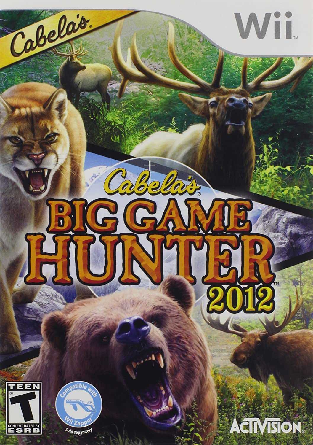 cabelas big game hunter 2010 wii instruction manual