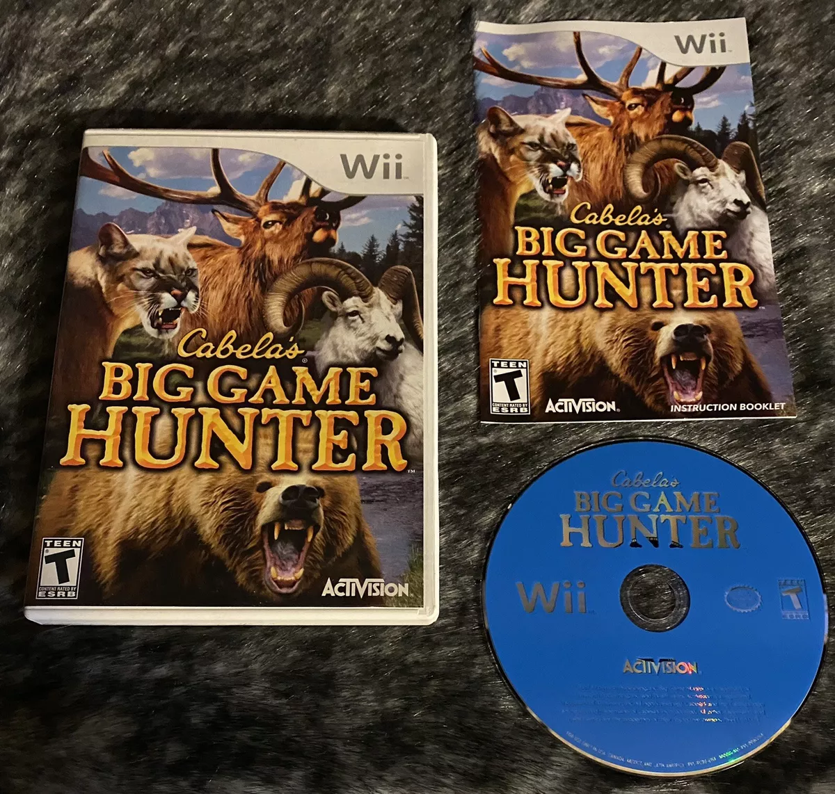 cabelas big game hunter 2010 wii instruction manual