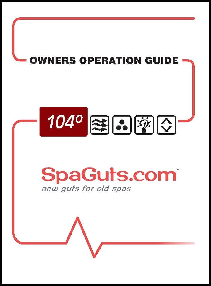 cal spa instruction manual