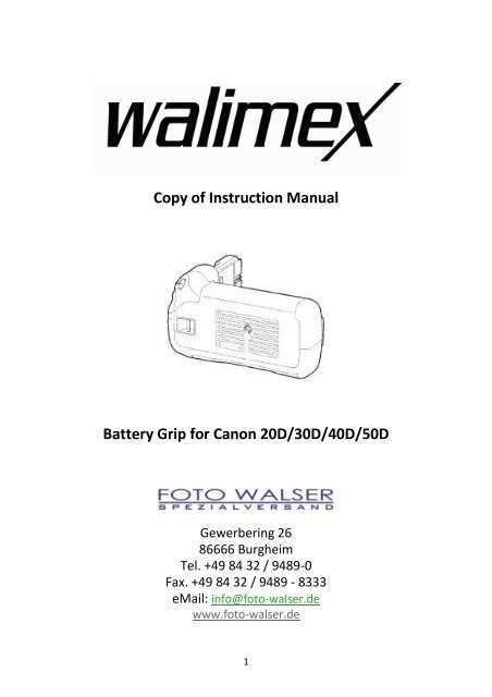 canon 40d instruction manual