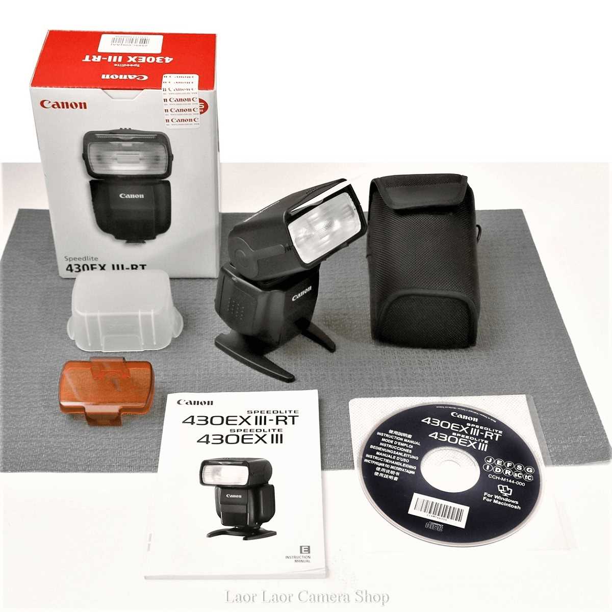 canon 430ex ii instruction manual