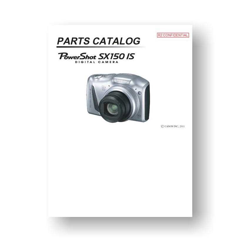 canon powershot sx150 is instruction manual