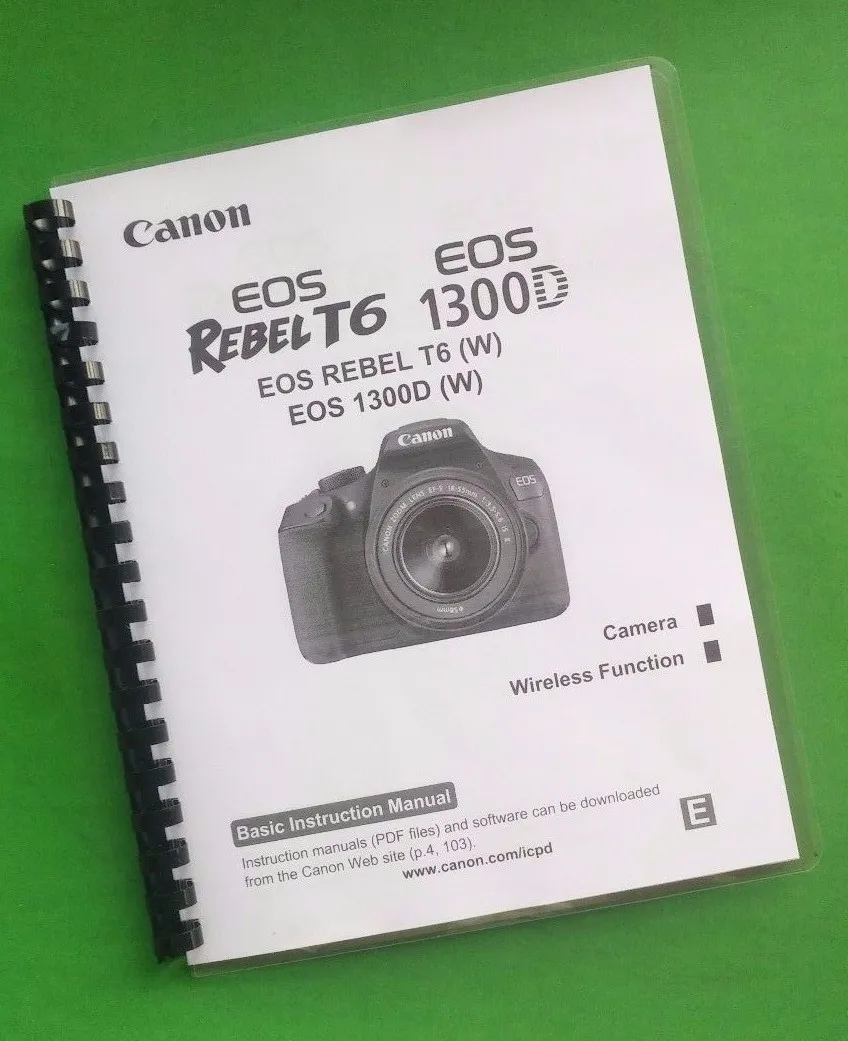 canon wireless function instruction manual