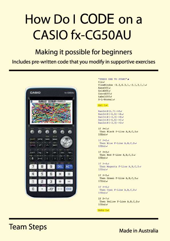 casio calculator instruction manual