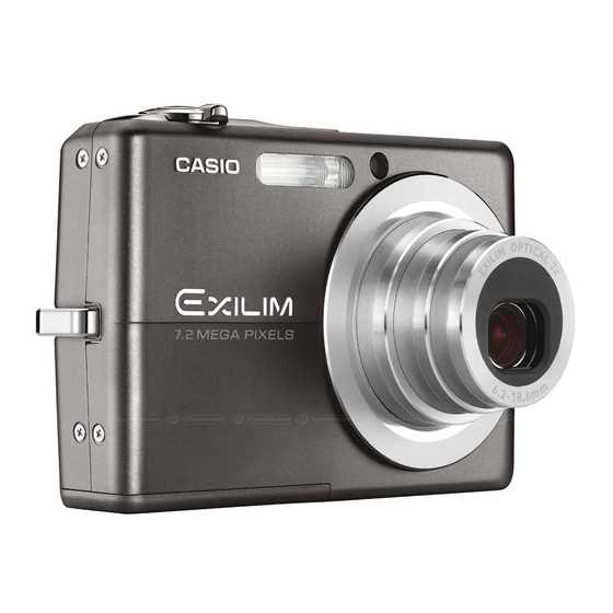 casio exilim camera instruction manual