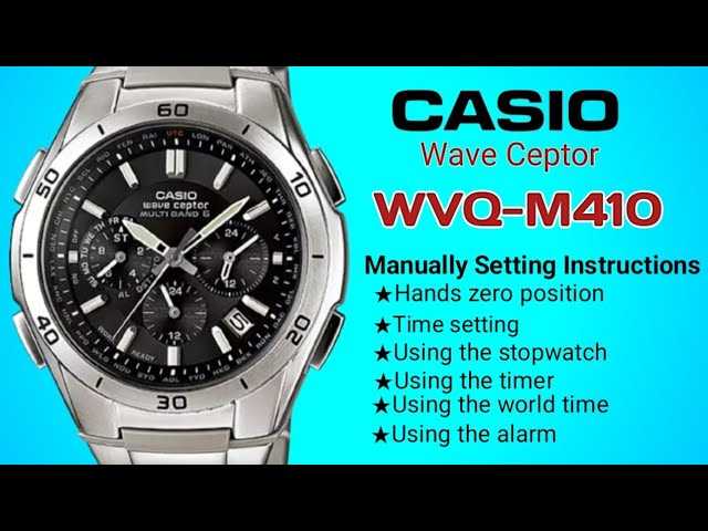 casio wave ceptor 4303 instruction manual