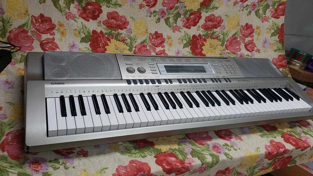 casio wk 200 instruction manual