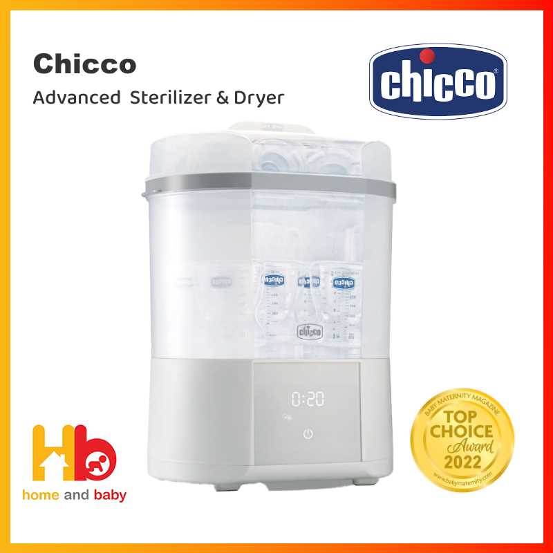 chicco sterilizer 3 in 1 instructions manual