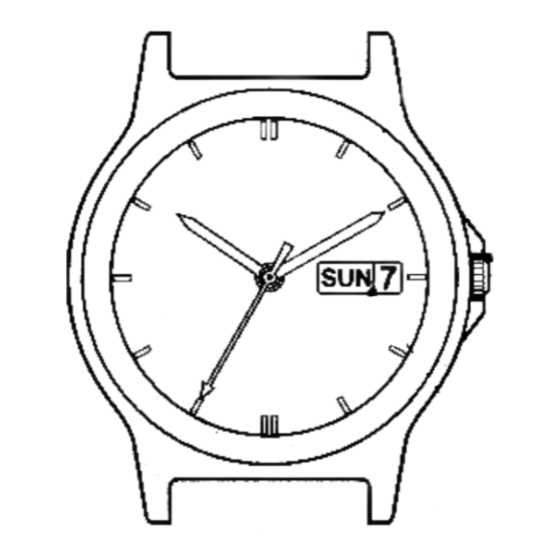 citizen watch instruction manual