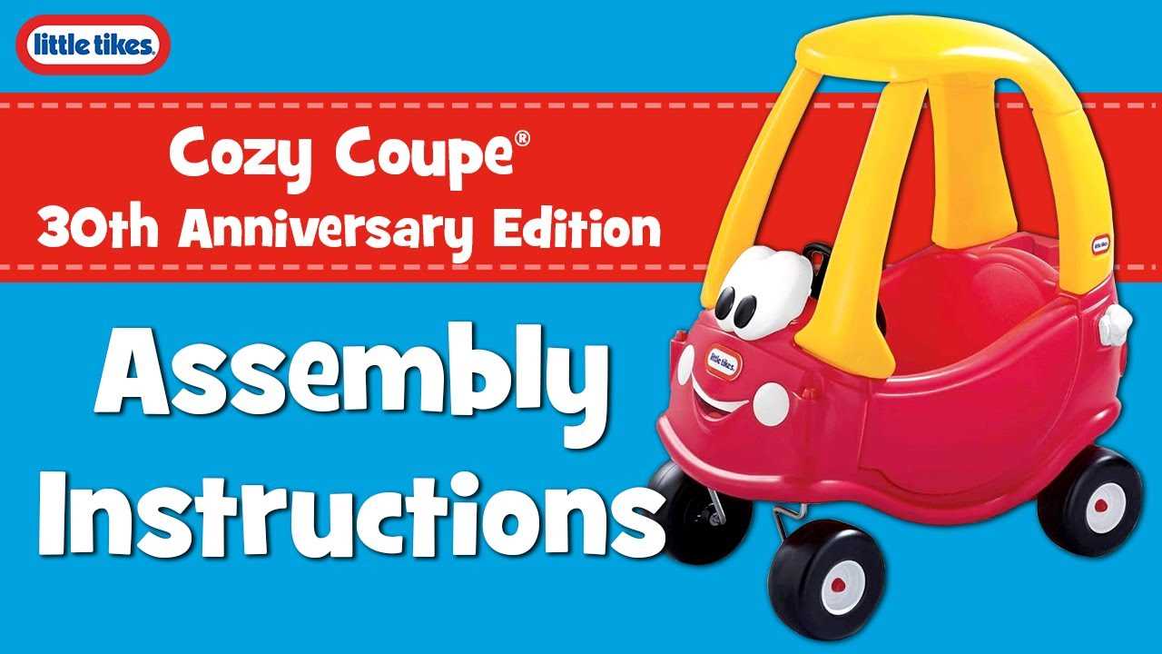 cozy coupe instruction manual