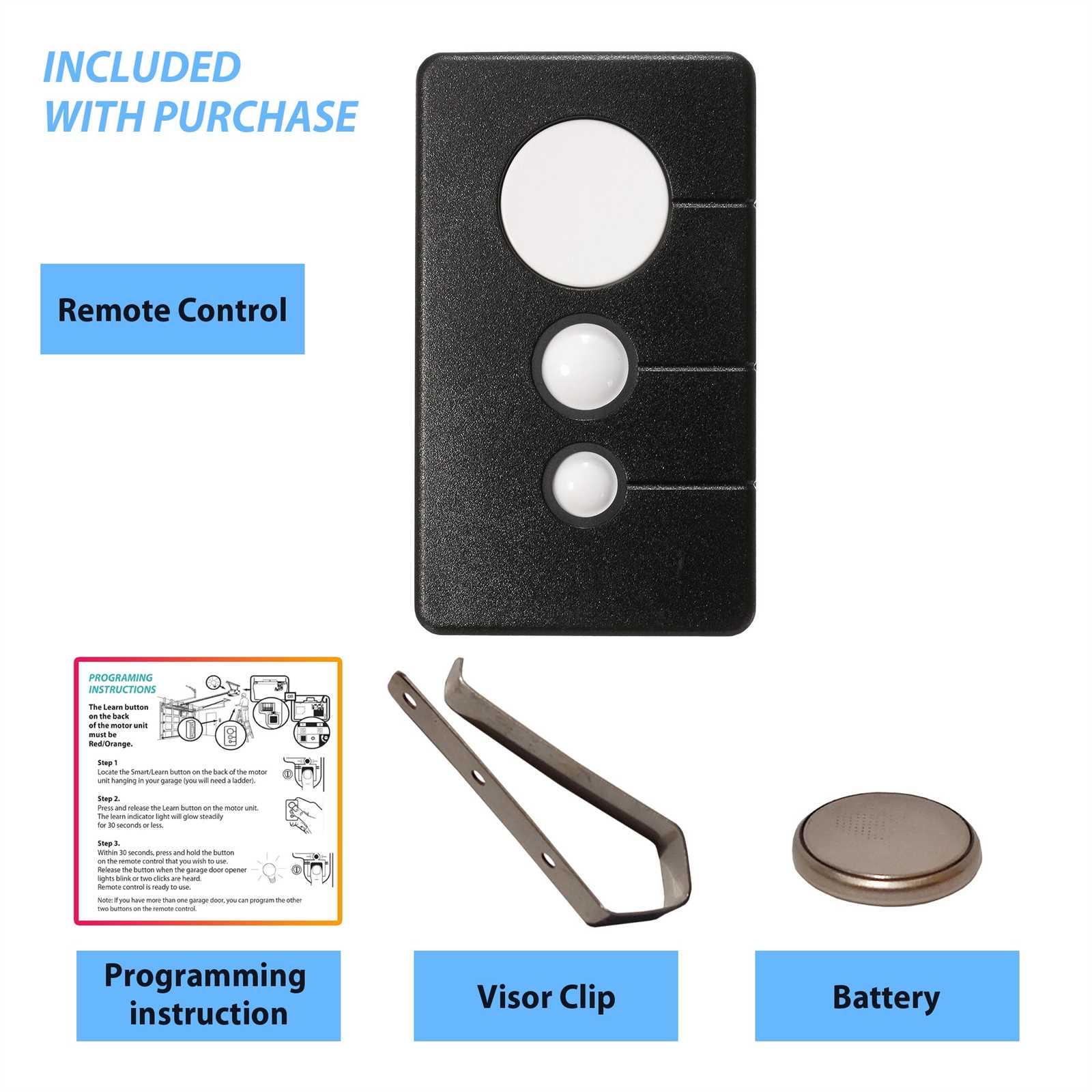 craftsman garage door opener instruction manual