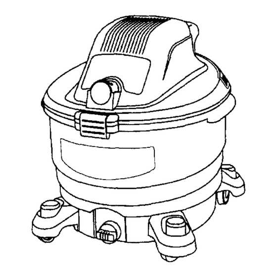 craftsman shop vac instruction manual