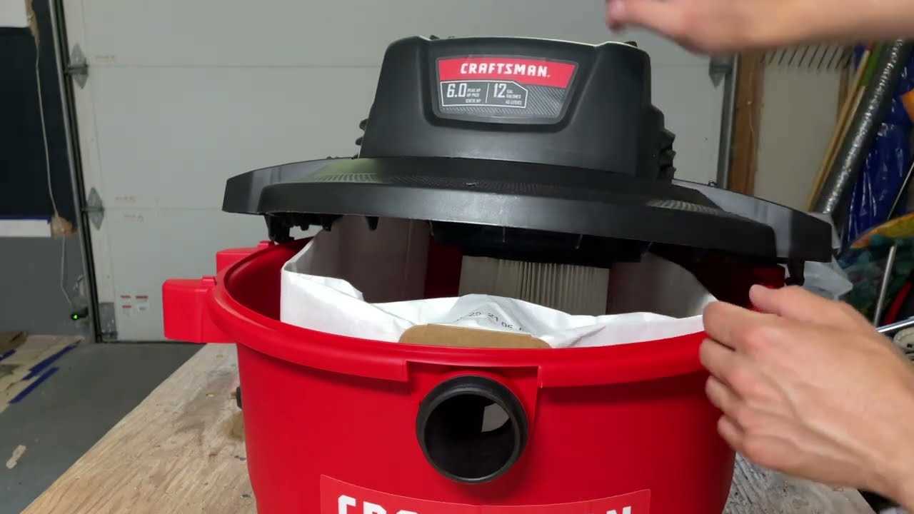 craftsman shop vac instruction manual