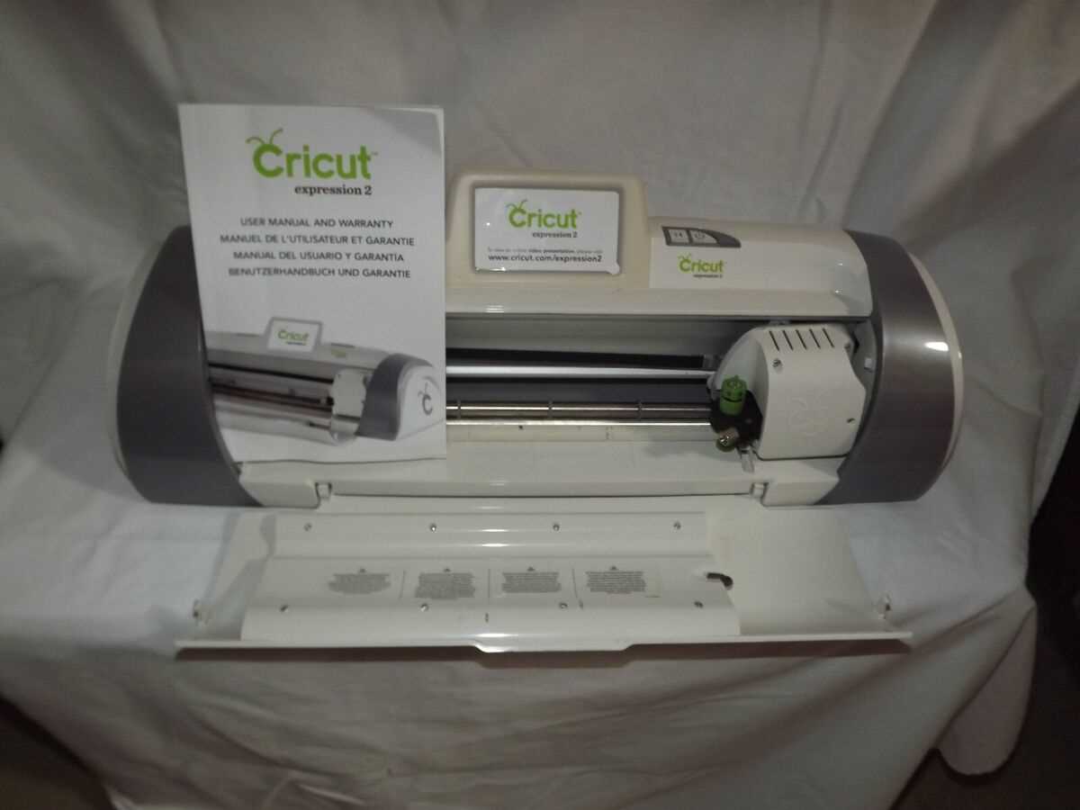 cricut expression 2 instruction manual