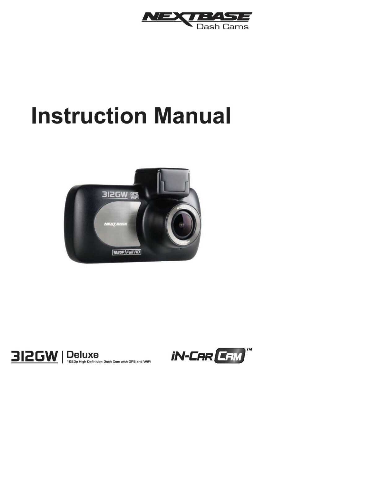 dash cam instruction manual