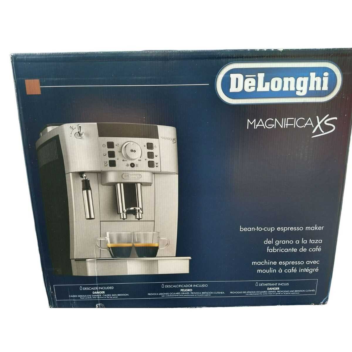 delonghi magnifica xs instruction manual