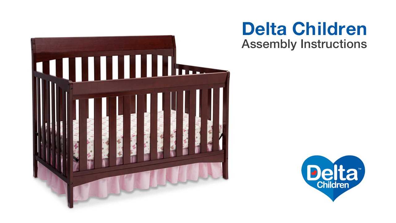 delta canton 4 in 1 crib instructions manual