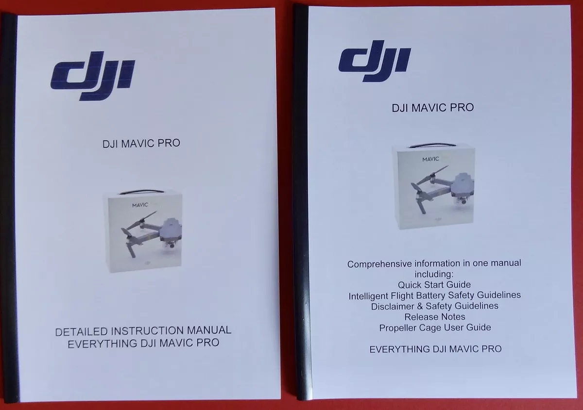 dji mavic pro platinum instruction manual