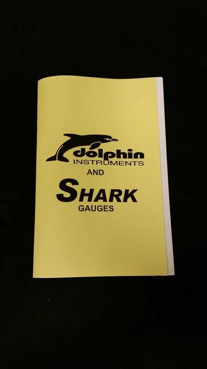 dolphin gauges instruction manual