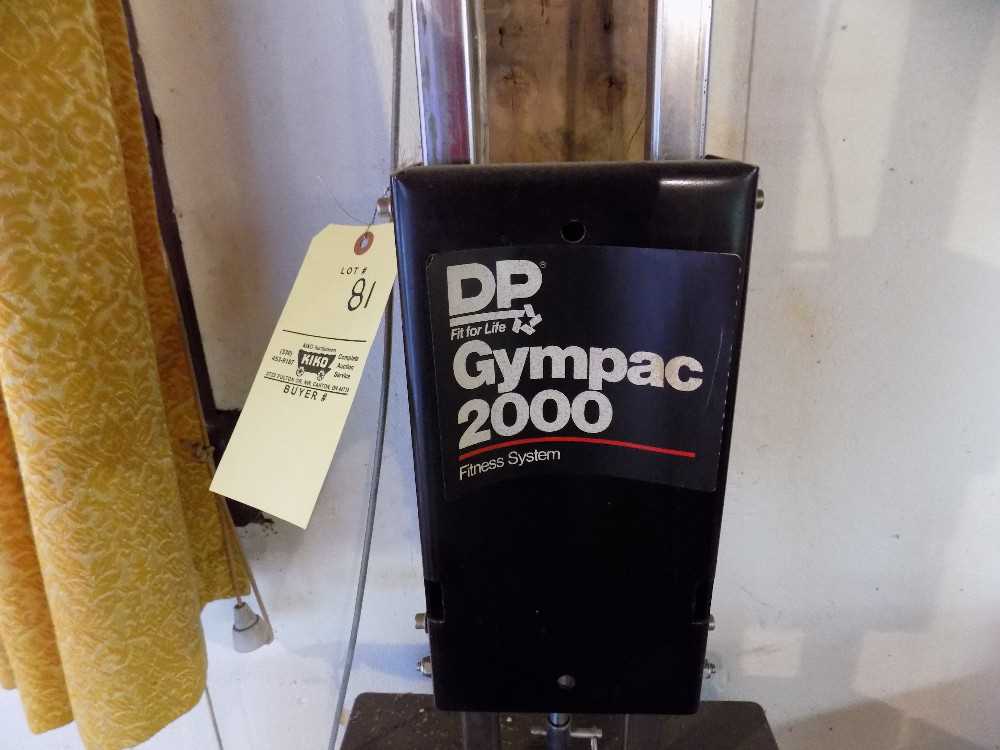 dp gympac 1000 instruction manual