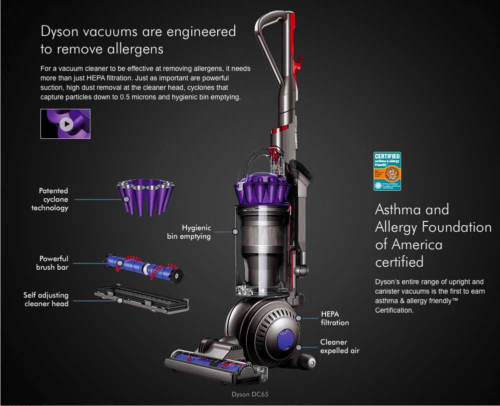 dyson dc65 instruction manual