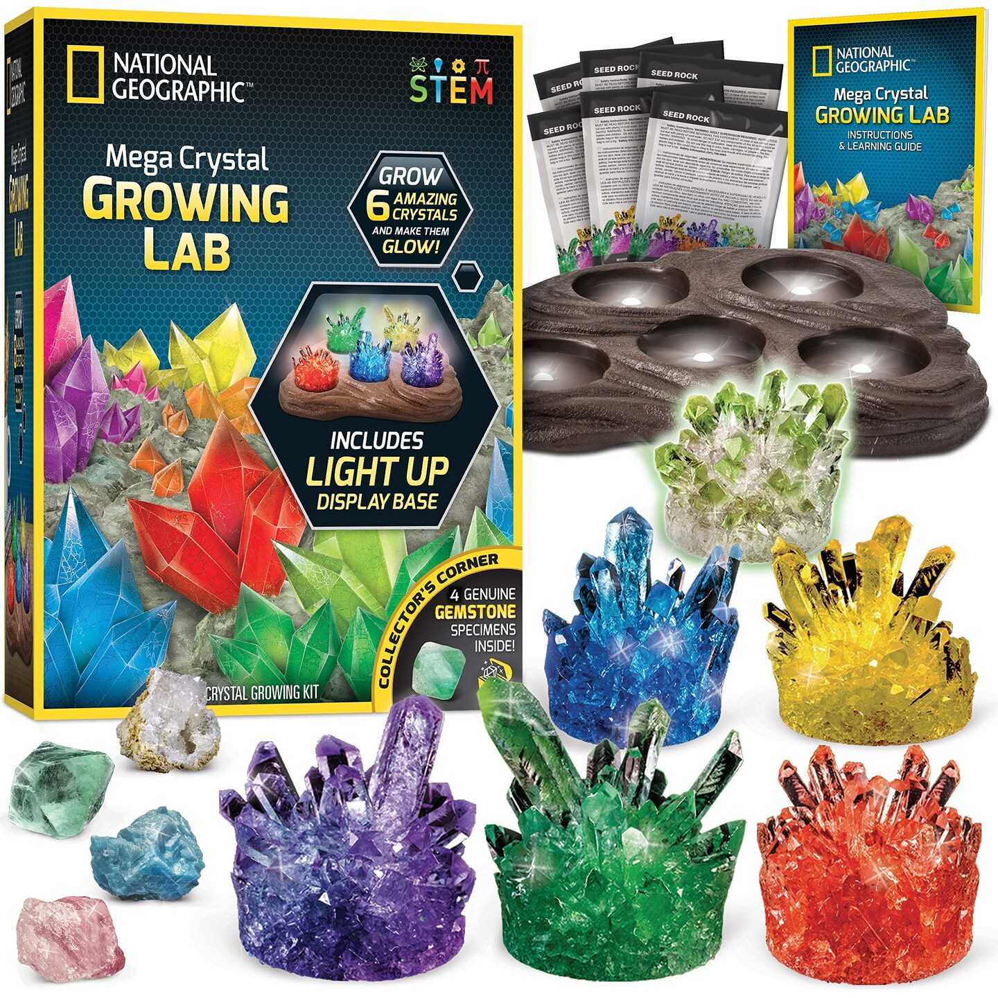 edu science crystal growing kit instructions manual