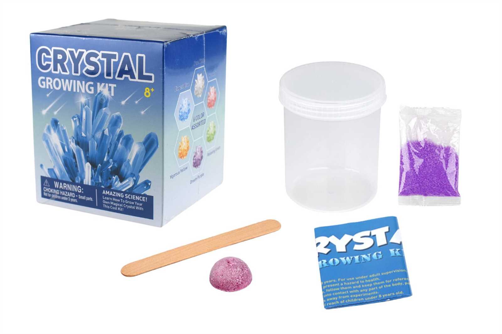 edu science crystal growing kit instructions manual