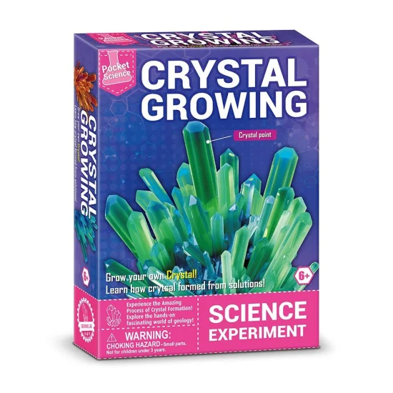 edu science crystal growing kit instructions manual