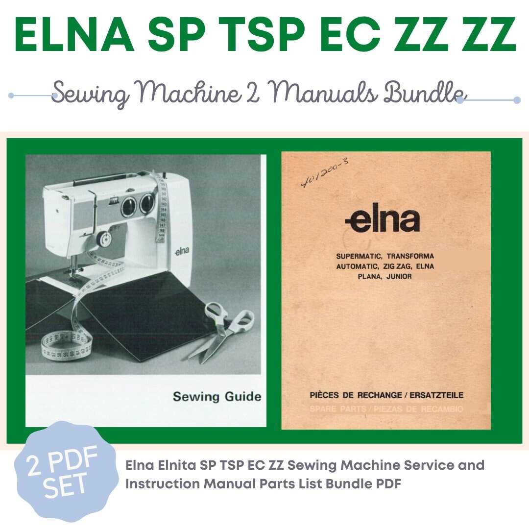 elna 3005 instruction manual