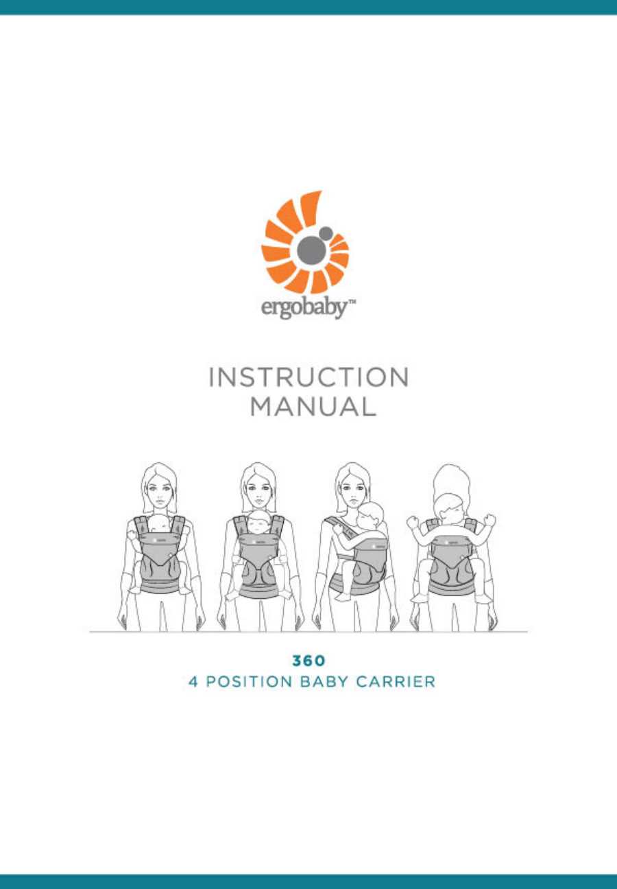 ergobaby 360 instruction manual